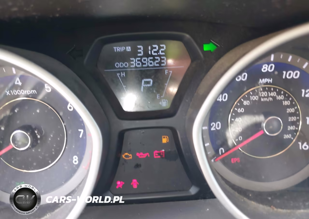 2013 Hyundai Elantra Gls VIN:KMHDH4AE3DU487166 - 7