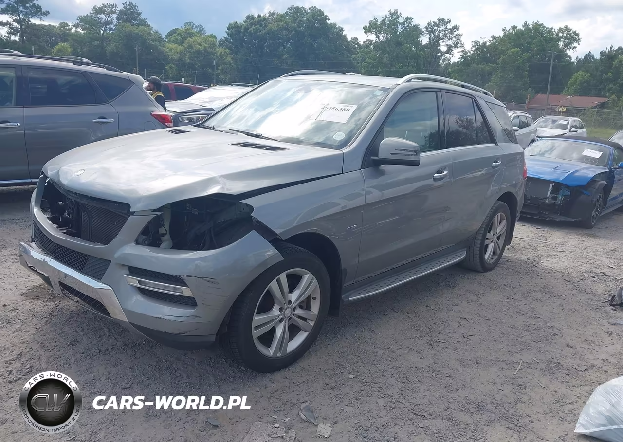 2012 Mercedes-Benz Ml 350 4Matic VIN:4JGDA5HB4CA067096 - 2
