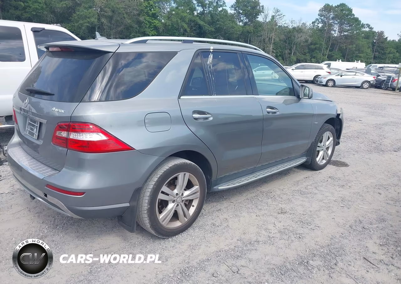 2012 Mercedes-Benz Ml 350 4Matic VIN:4JGDA5HB4CA067096 - 4