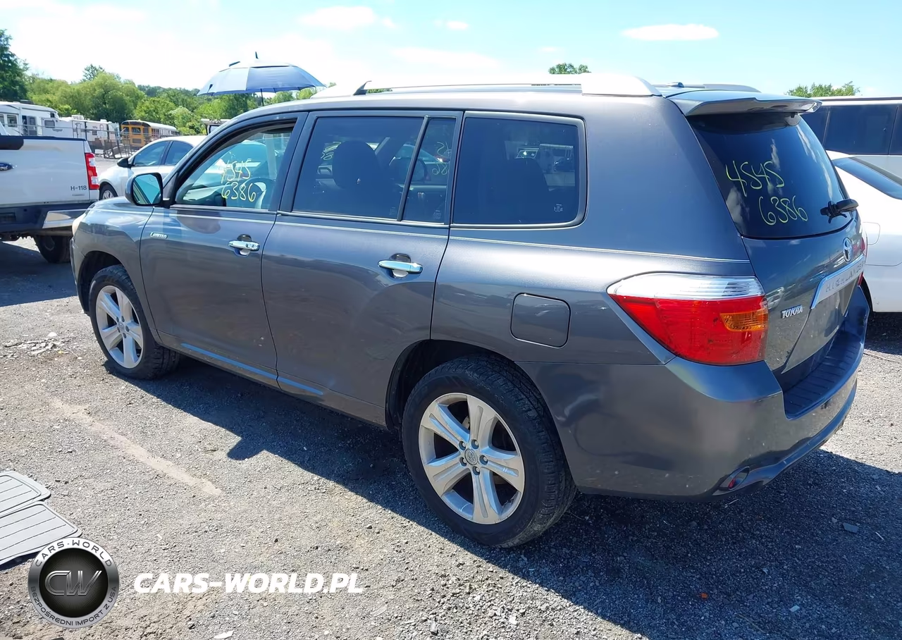 2009 Toyota Highlander Limited VIN:JTEES42A392133216 - 3