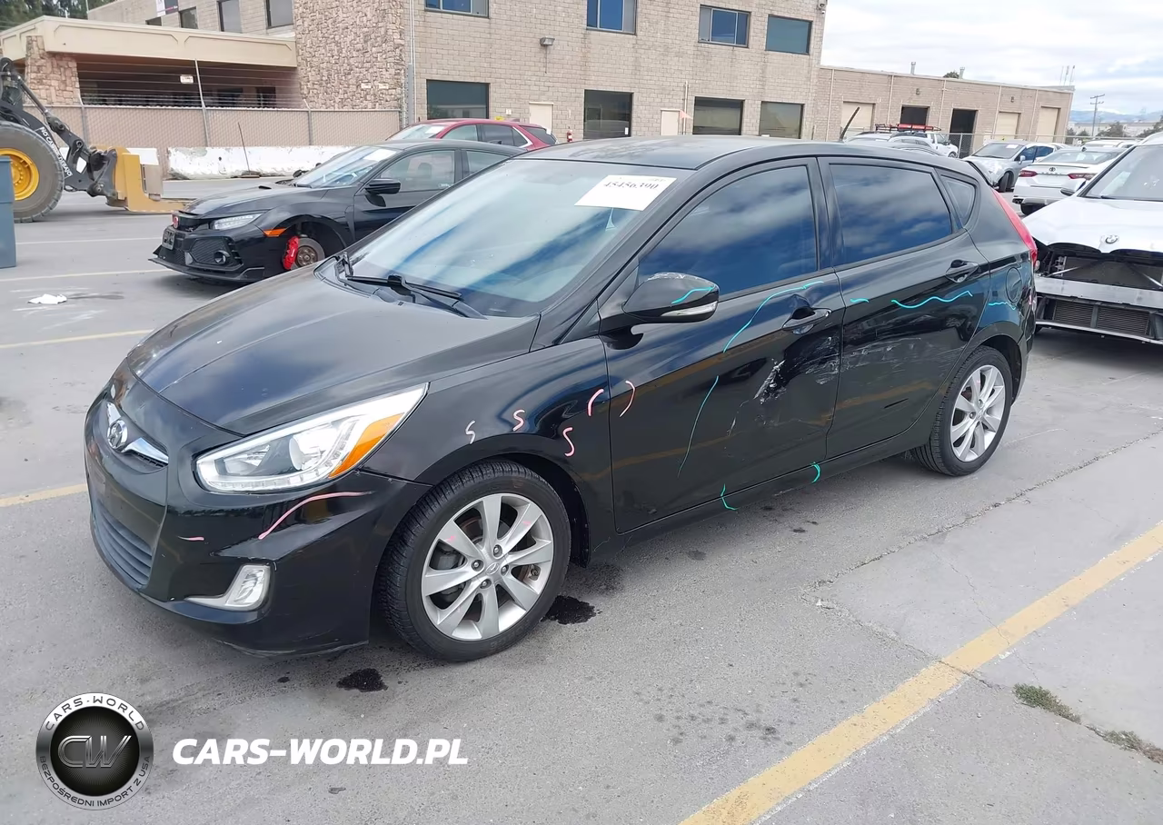 2014 Hyundai Accent Se VIN:KMHCU5AE0EU141932 - 2