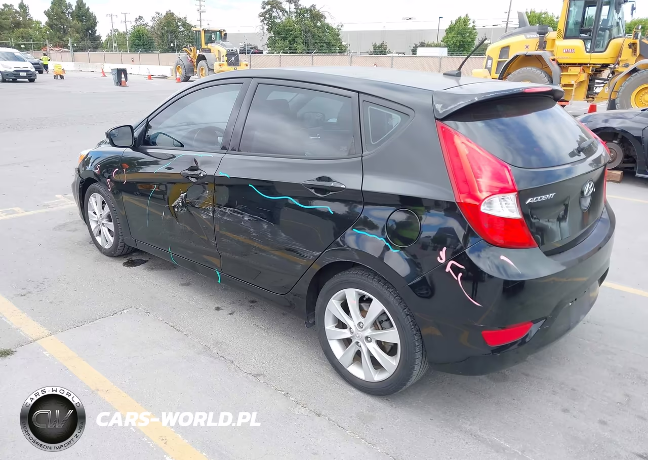 2014 Hyundai Accent Se VIN:KMHCU5AE0EU141932 - 3