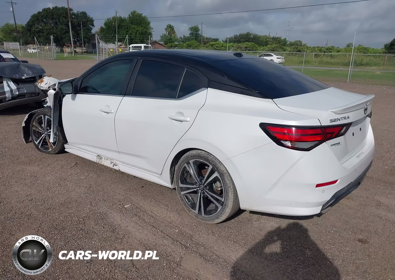 2023 Nissan Sentra Sr Xtronic Cvt VIN:3N1AB8DV8PY229614 - 3