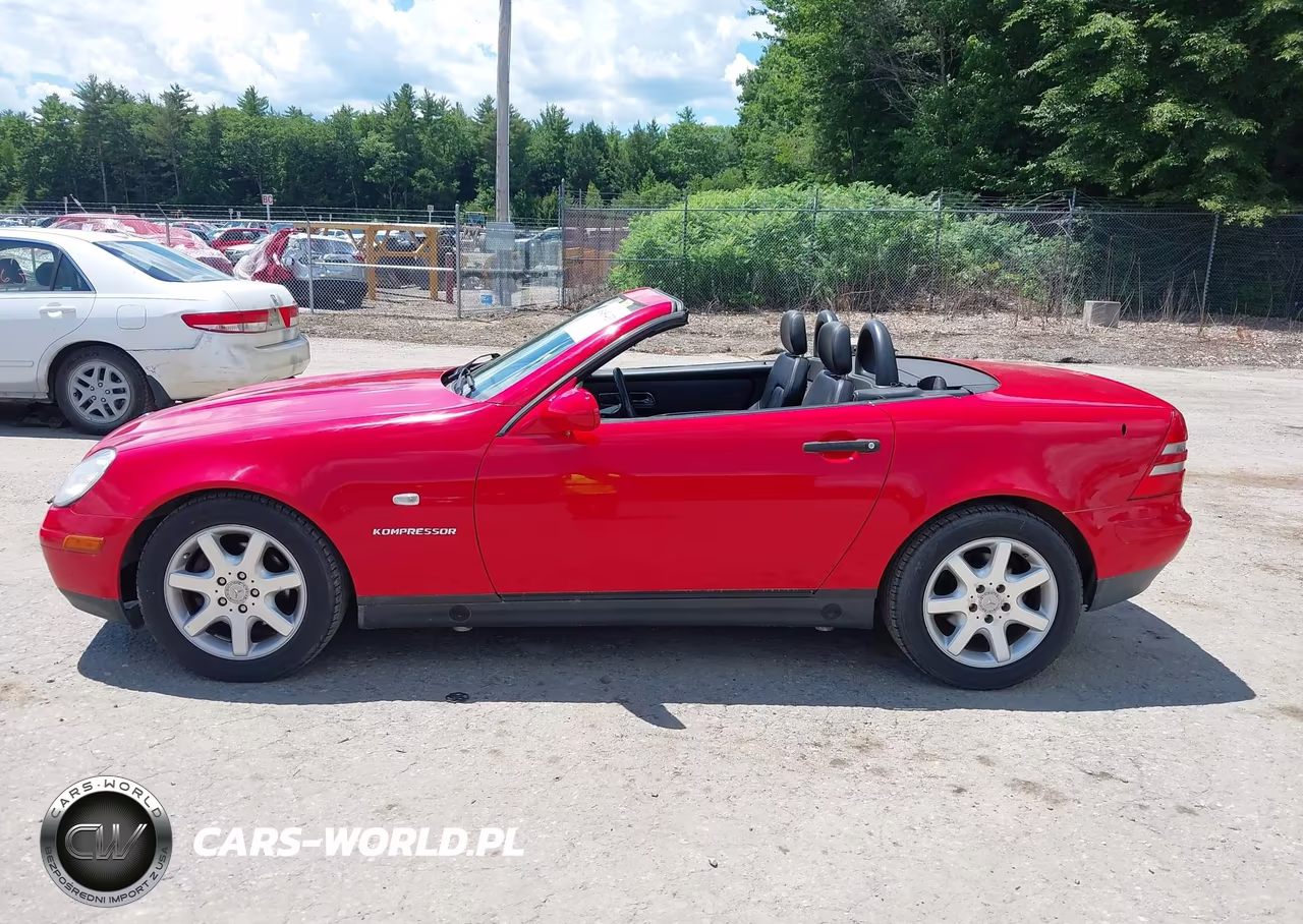 2000 Mercedes-Benz Slk 230 Kompressor VIN:WDBKK47FXYF147499 - 12