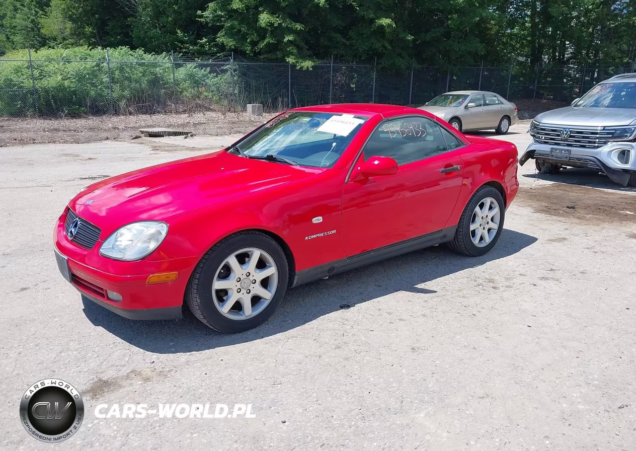 2000 Mercedes-Benz Slk 230 Kompressor VIN:WDBKK47FXYF147499 - 2