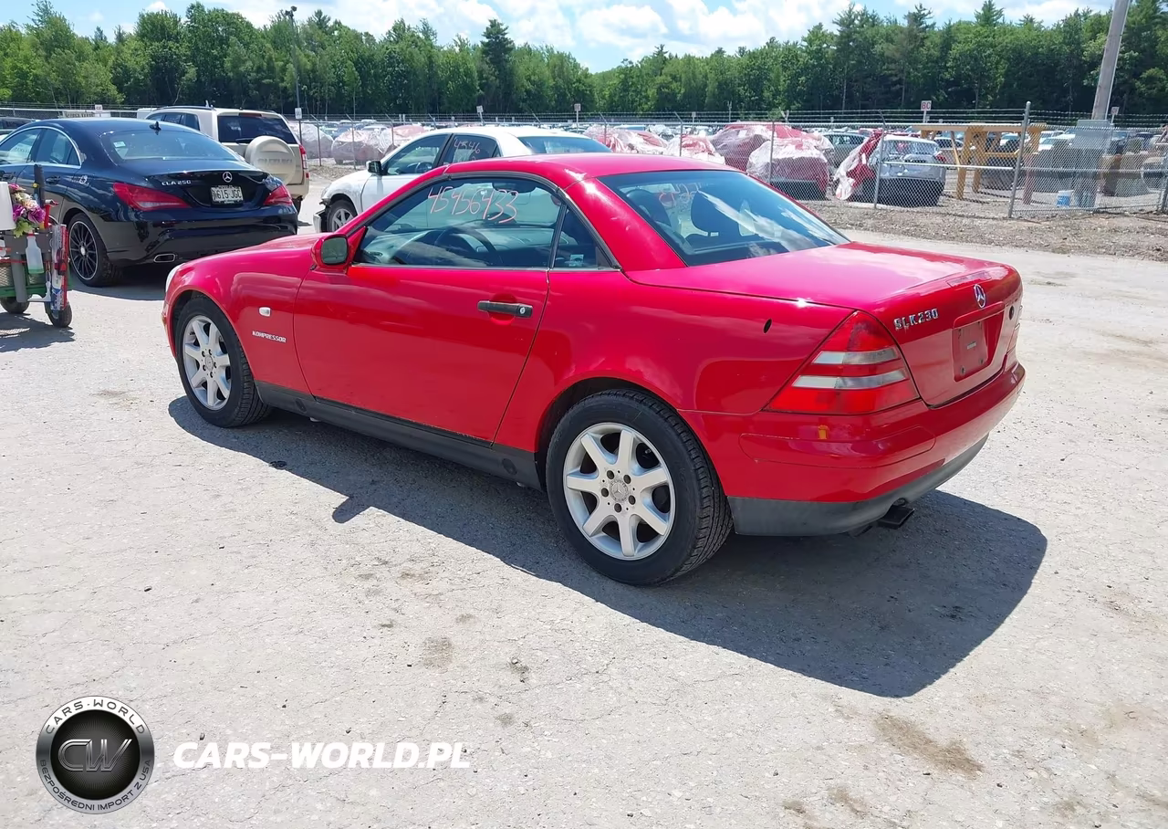 2000 Mercedes-Benz Slk 230 Kompressor VIN:WDBKK47FXYF147499 - 3