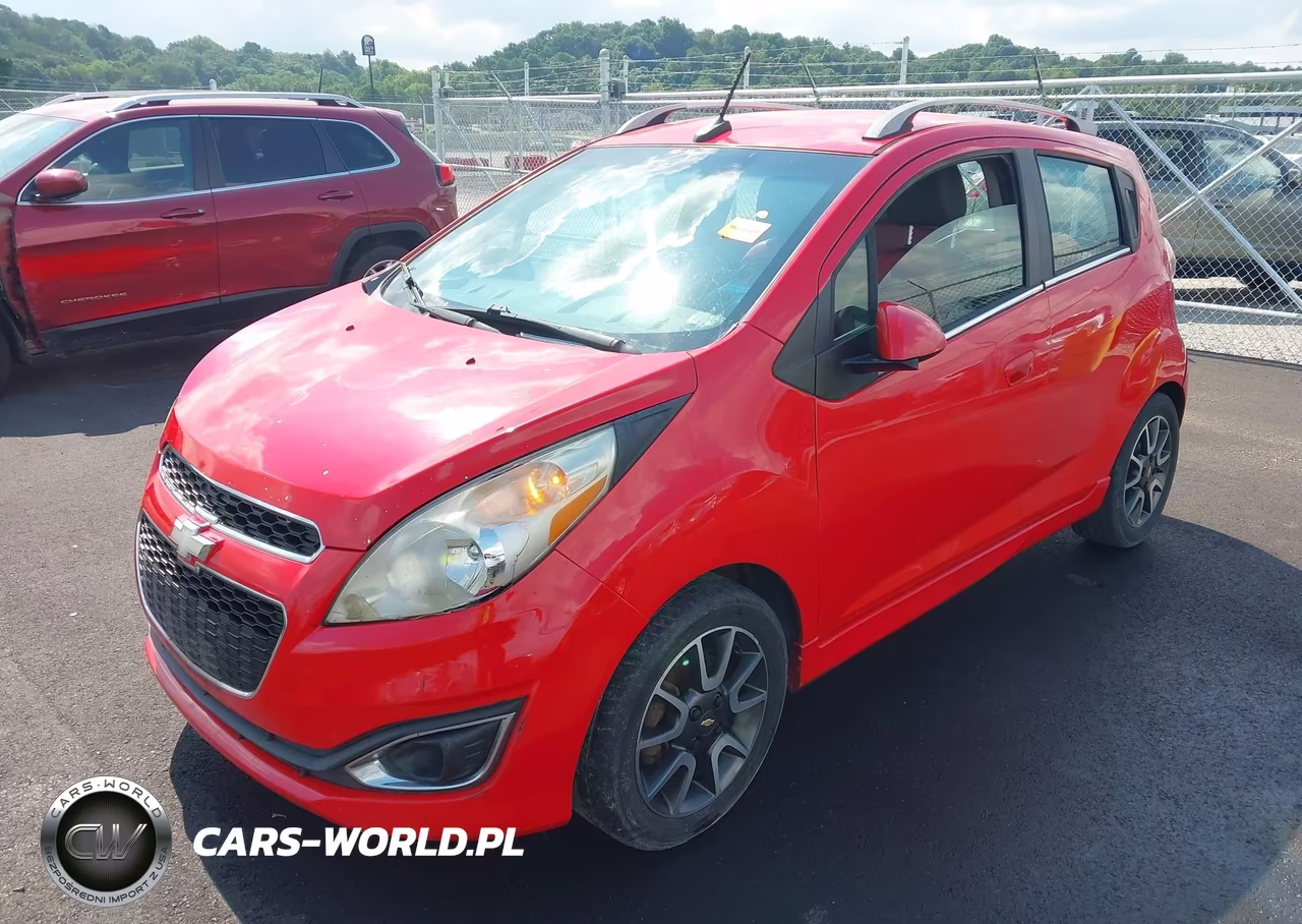 2013 Chevrolet Spark 2Lt Auto VIN:KL8CF6S93DC535573 - 2
