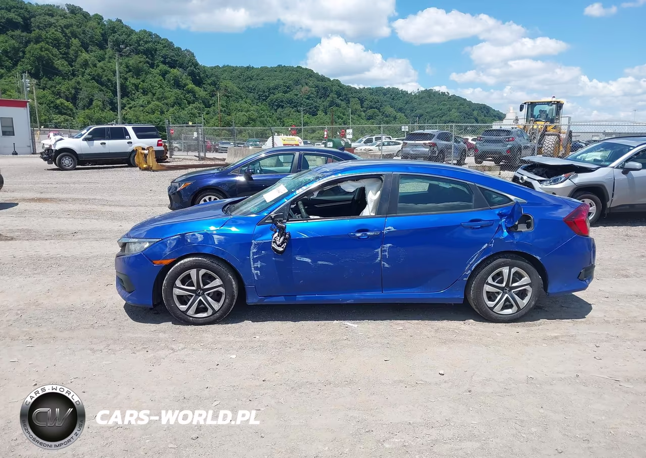 2016 Honda Civic Lx VIN:19XFC2F50GE241672 - 15