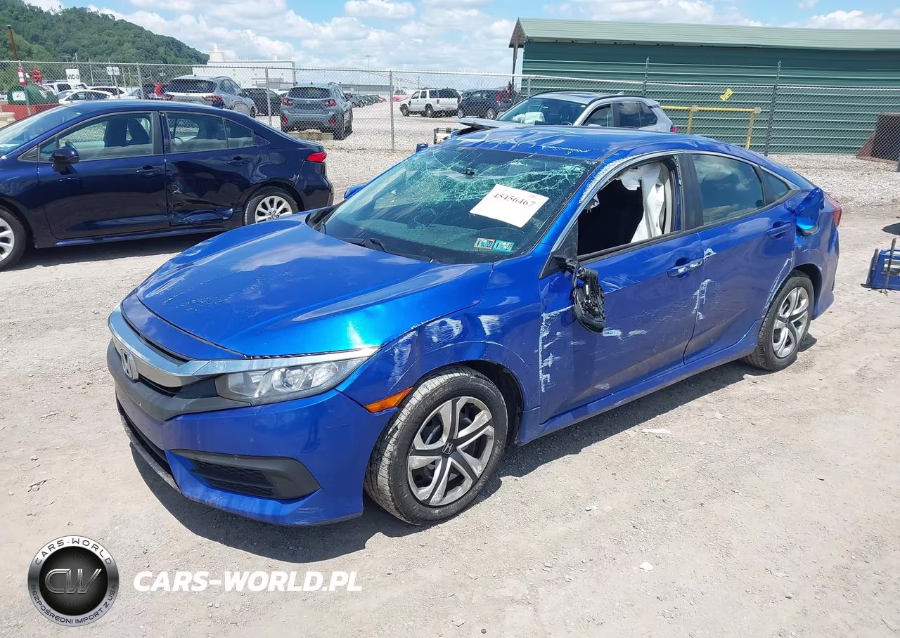 2016 Honda Civic Lx VIN:19XFC2F50GE241672 - 2