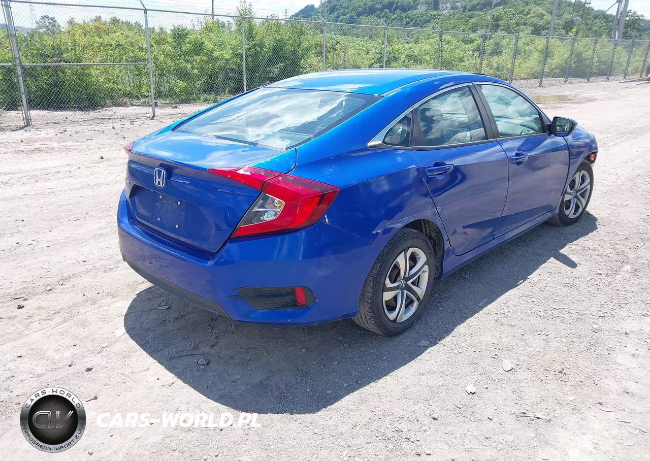 2016 Honda Civic Lx VIN:19XFC2F50GE241672 - 4