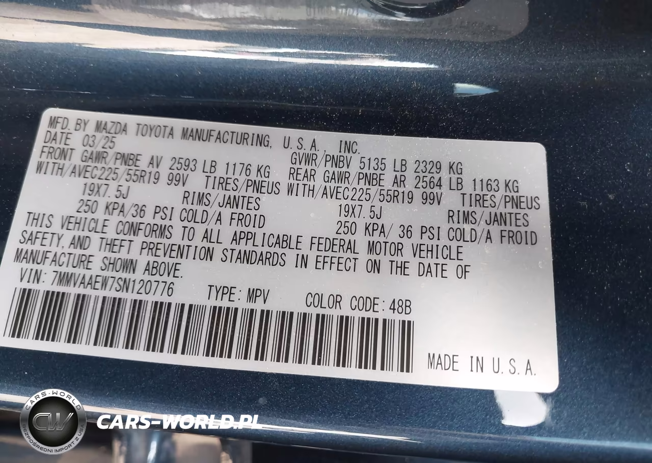 2025 Mazda Cx-50 Hybrid Premium Plus Package VIN:7MMVAAEW7SN120776 - 9