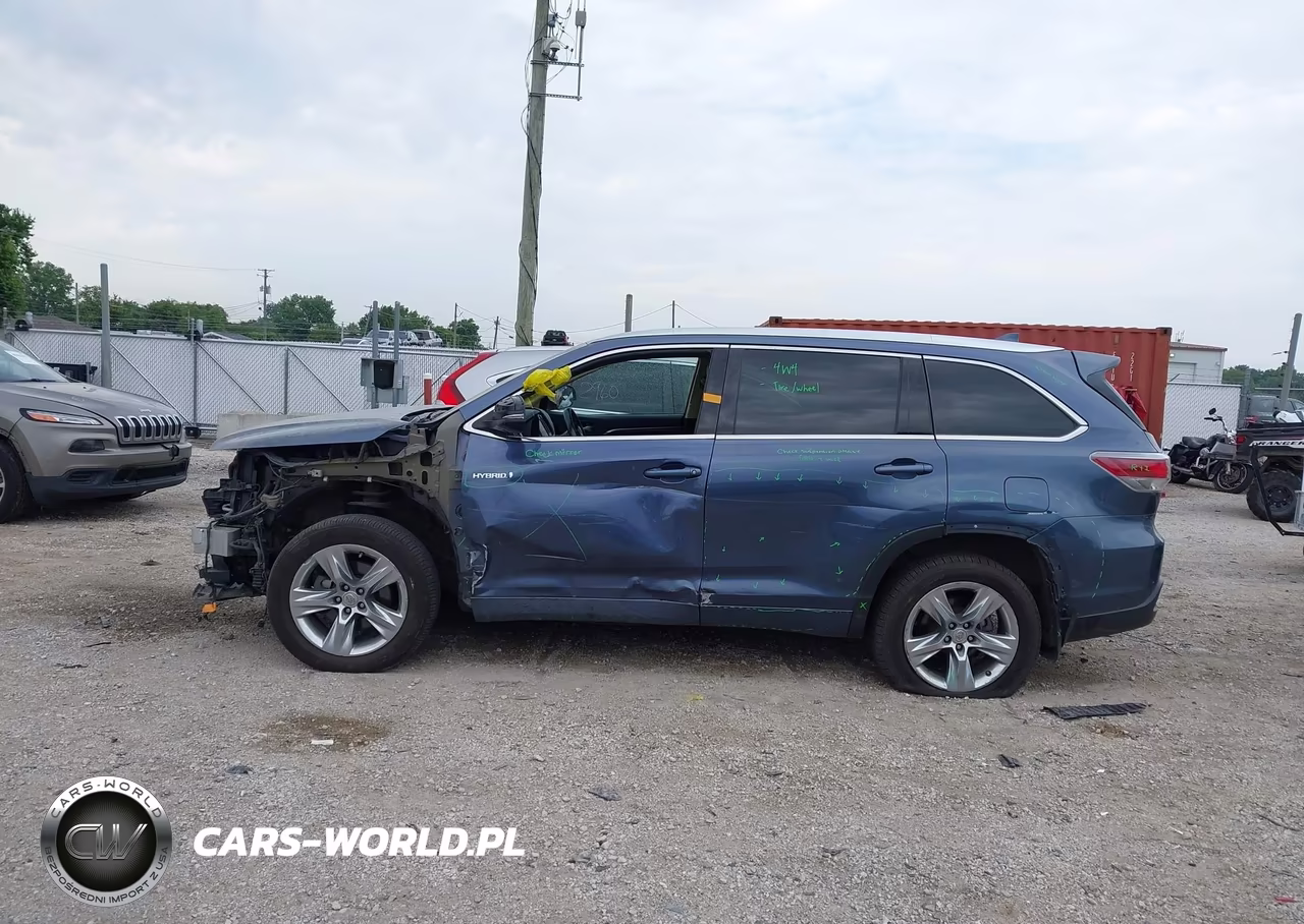 2015 Toyota Highlander Hybrid Limited Platinum V6 VIN:5TDDCRFH1FS007264 - 14