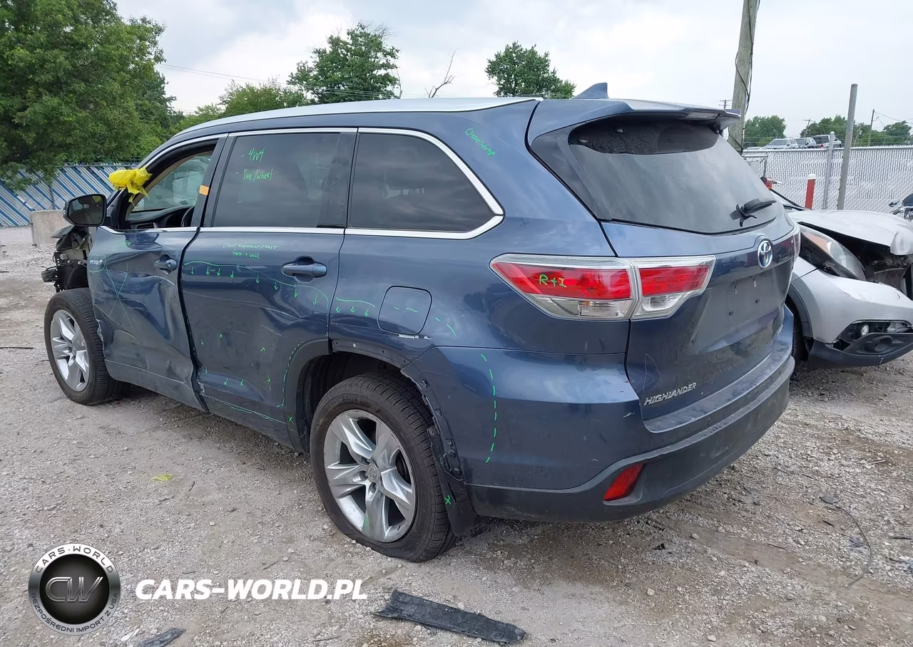 2015 Toyota Highlander Hybrid Limited Platinum V6 VIN:5TDDCRFH1FS007264 - 3