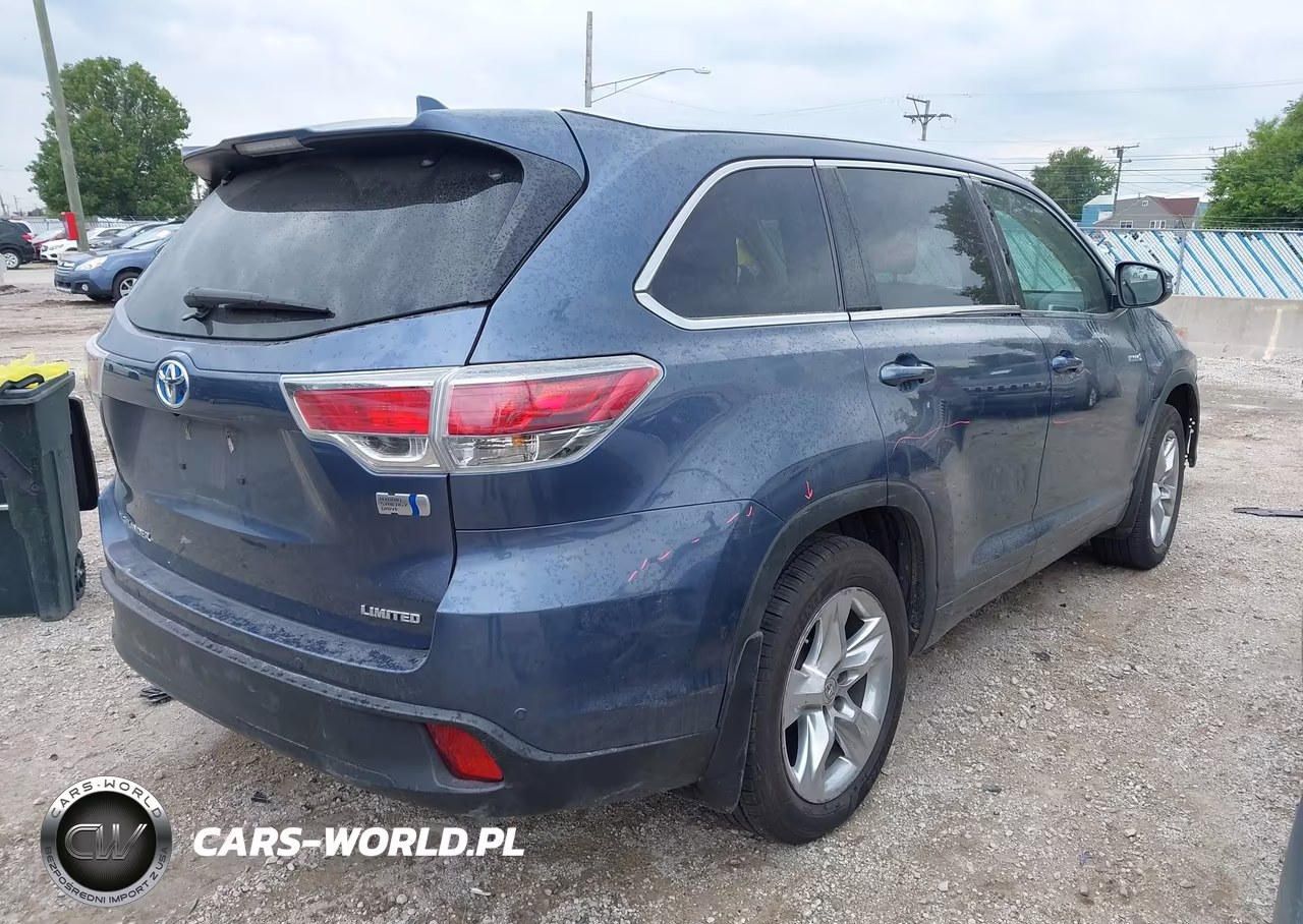 2015 Toyota Highlander Hybrid Limited Platinum V6 VIN:5TDDCRFH1FS007264 - 4