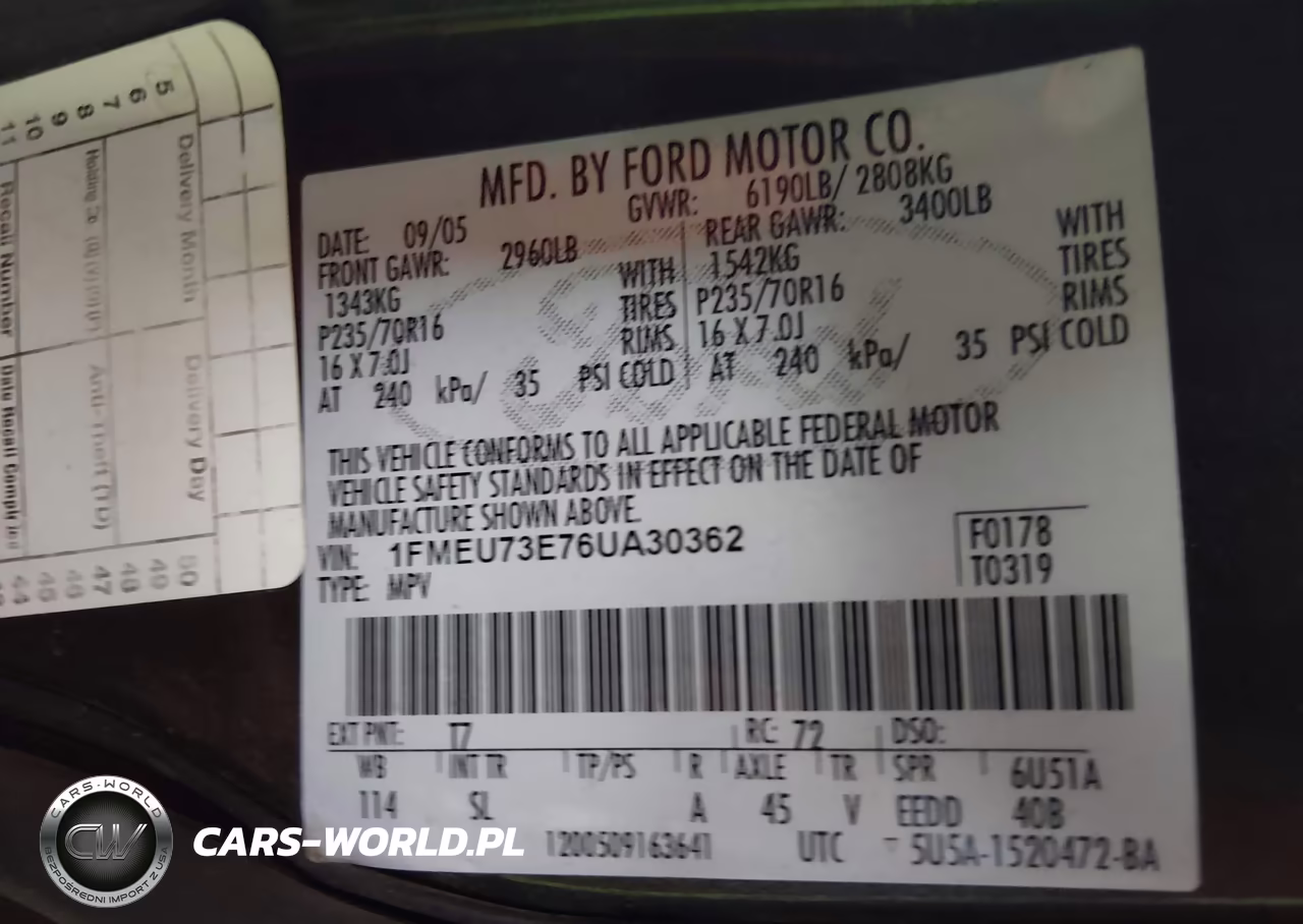 2006 Ford Explorer Xlt VIN:1FMEU73E76UA30362 - 9