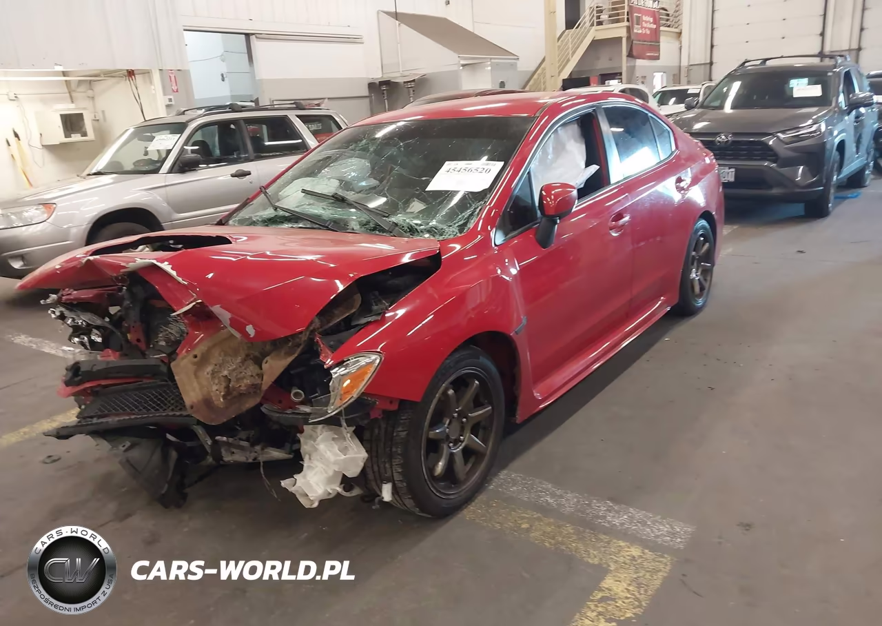 2015 Subaru Wrx VIN:JF1VA1A61F9814714 - 2