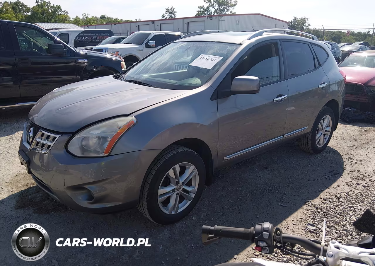 2012 Nissan Rogue Sv VIN:JN8AS5MV6CW706087 - 2