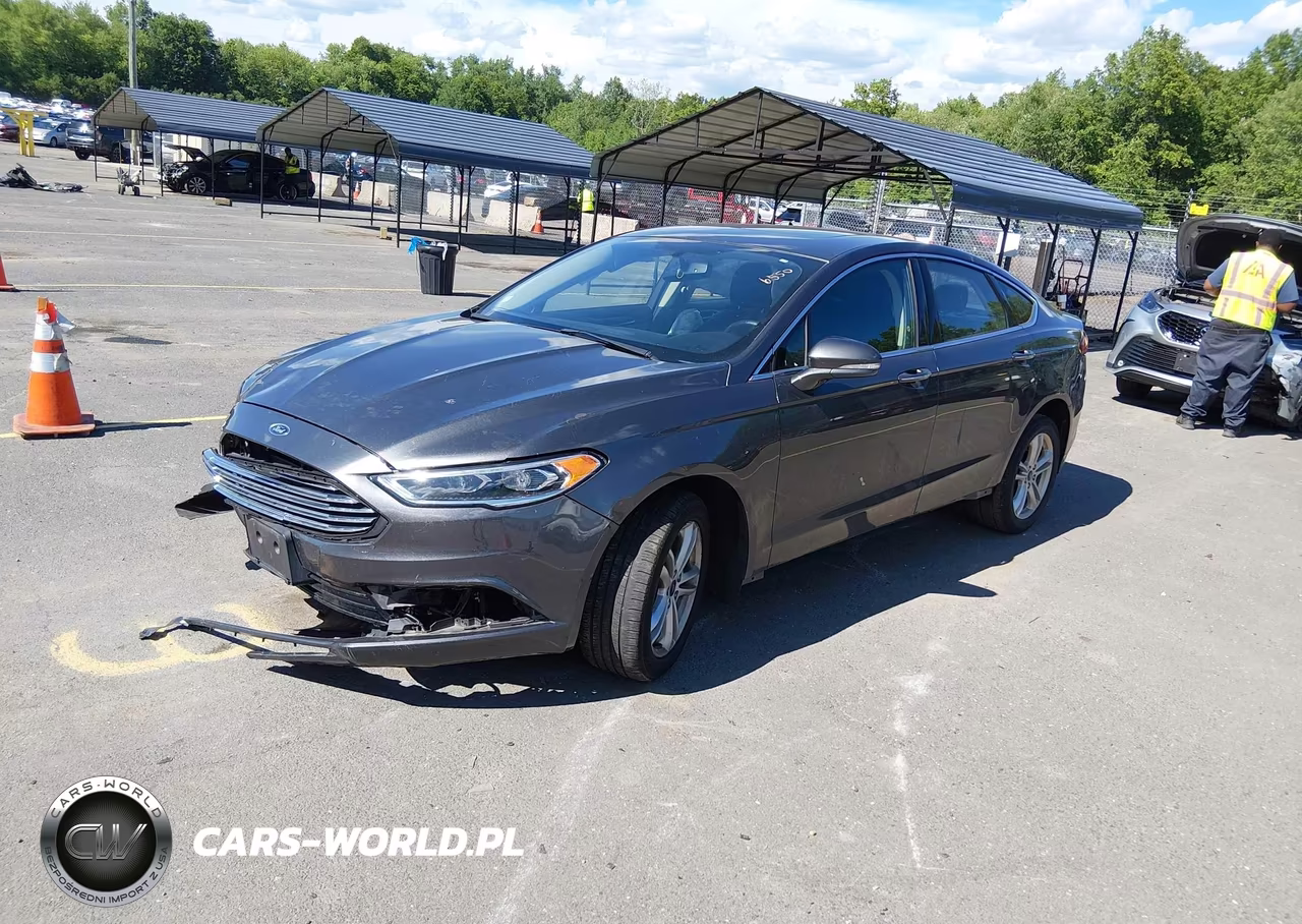 2018 Ford Fusion Se VIN:3FA6P0HD5JR195405 - 2