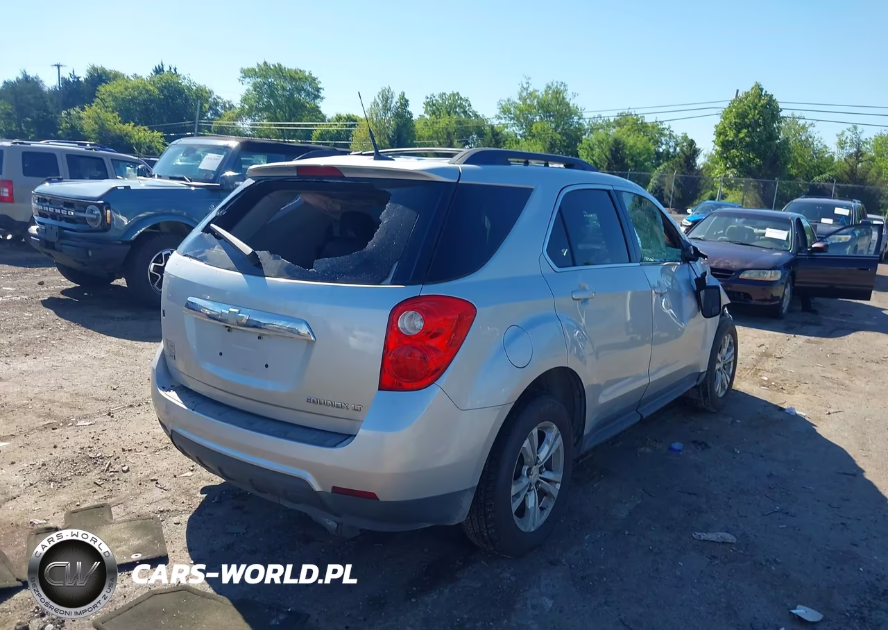 2012 Chevrolet Equinox Lt W-1Lt VIN:2GNALDEK4C1133101 - 4
