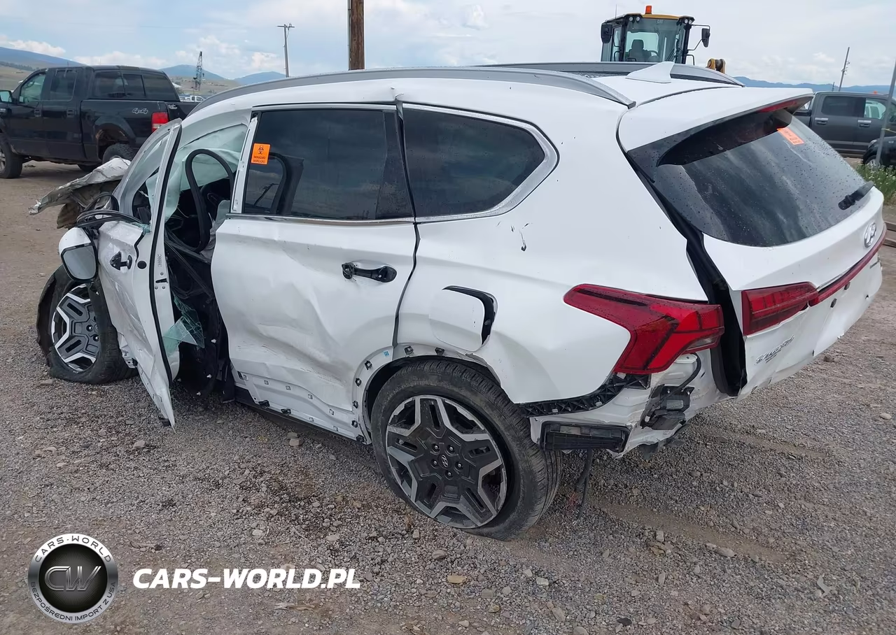 2022 Hyundai Santa Fe Hybrid Sel Premium VIN:KM8S3DA1XNU044355 - 3