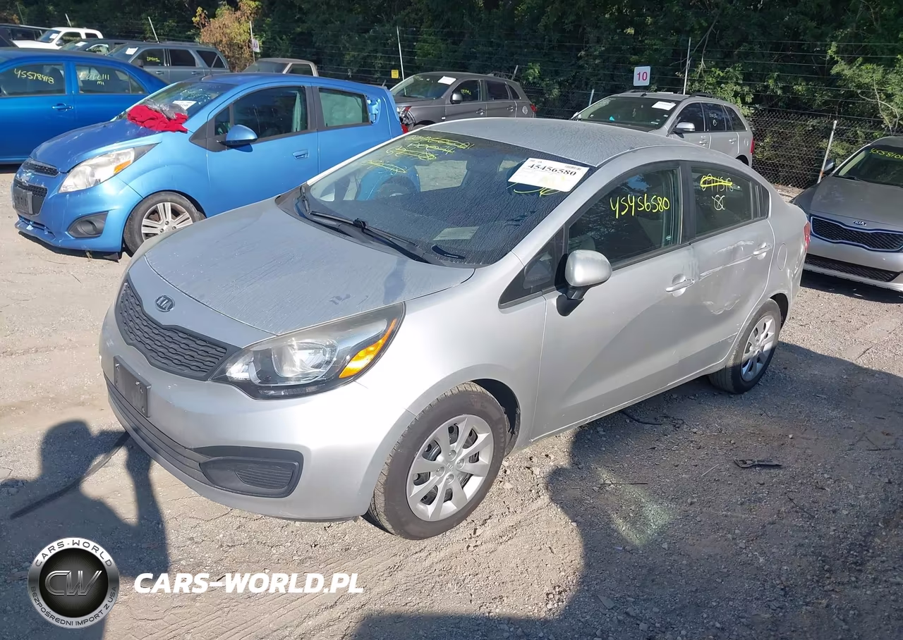 2012 Kia Rio Lx VIN:KNADM4A39C6094318 - 2