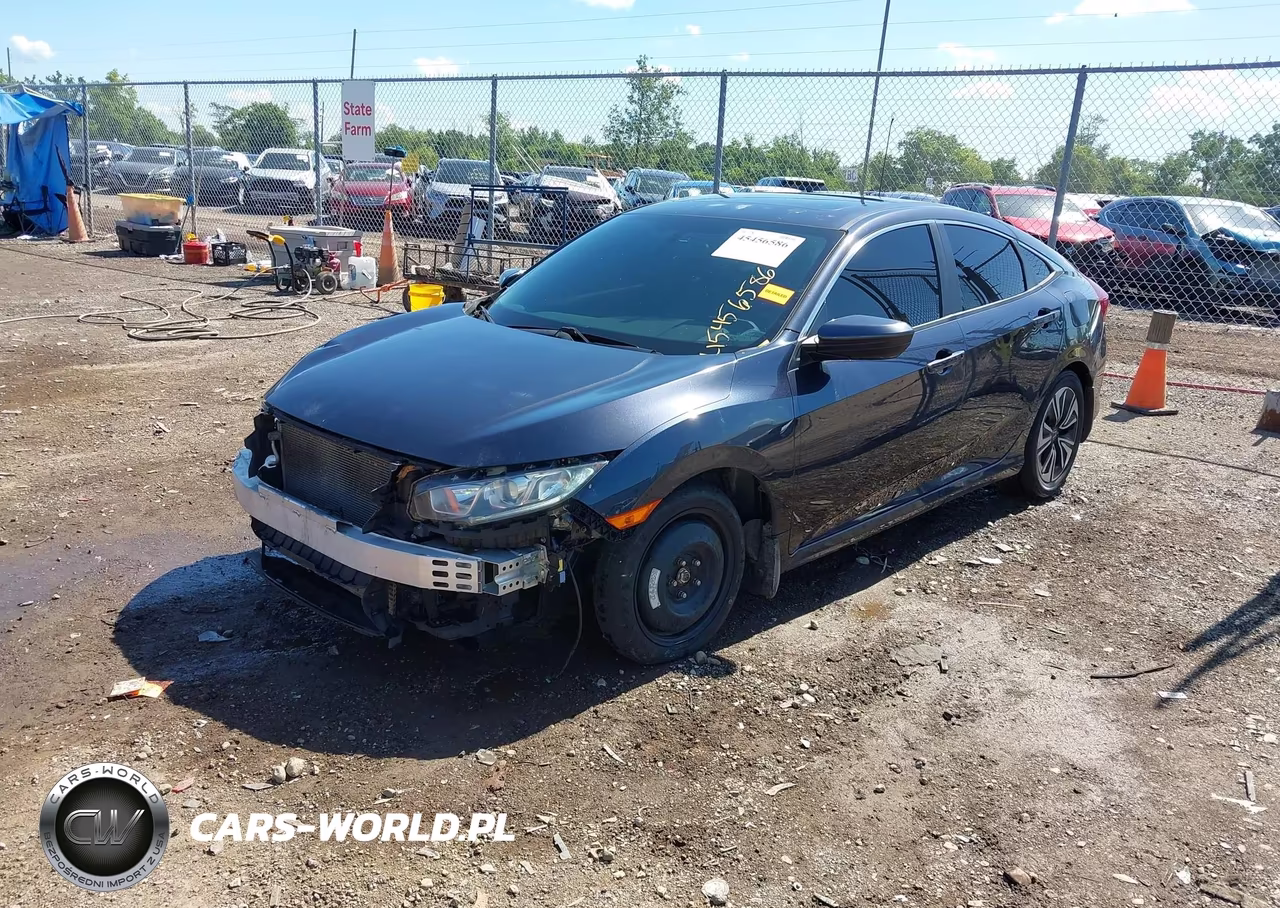2018 Honda Civic Ex-T VIN:2HGFC1F35JH645198 - 2