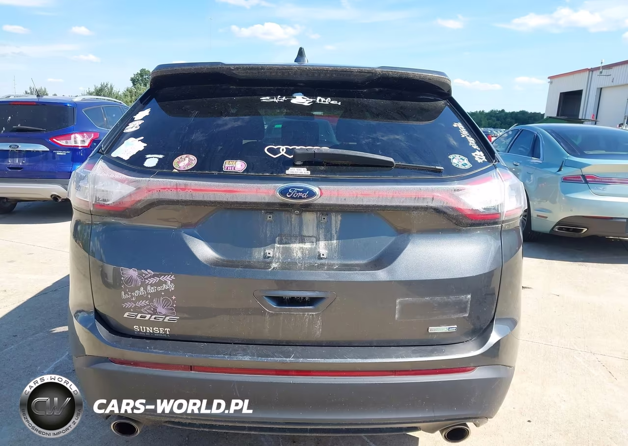 2017 Ford Edge Se VIN:2FMPK4G97HBC15918 - 16
