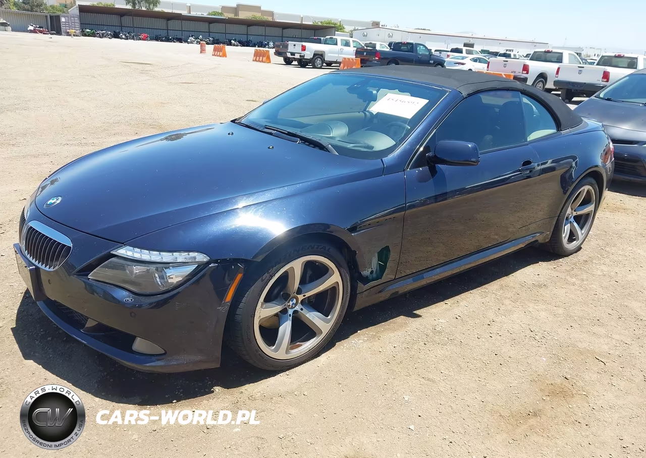 2008 BMW 650I VIN:WBAEB53568CX62180 - 2