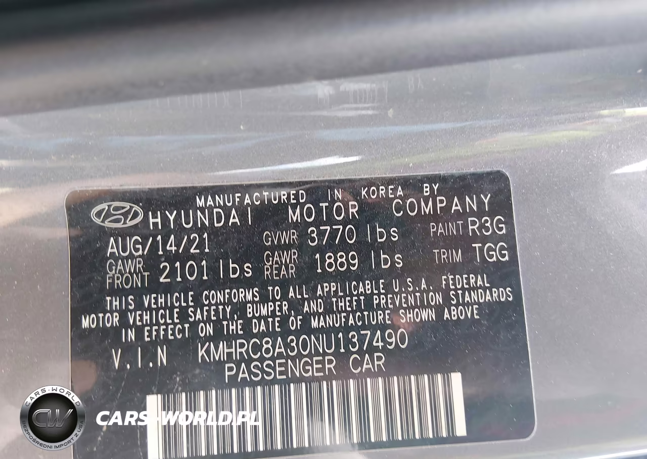 2022 Hyundai Venue Sel VIN:KMHRC8A30NU137490 - 9