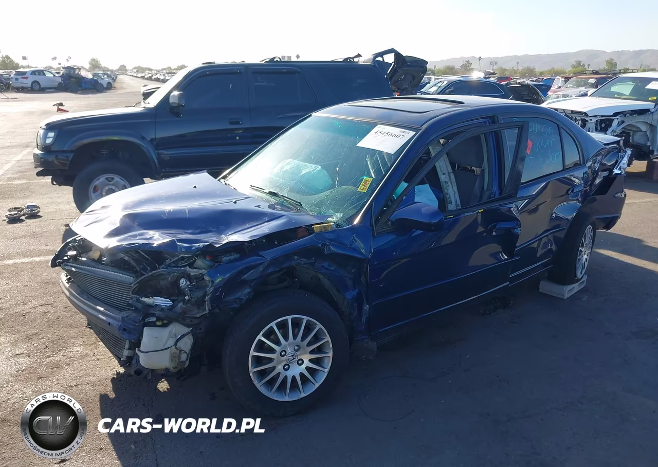 2002 Honda Civic Ex VIN:1HGES26702L018503 - 2