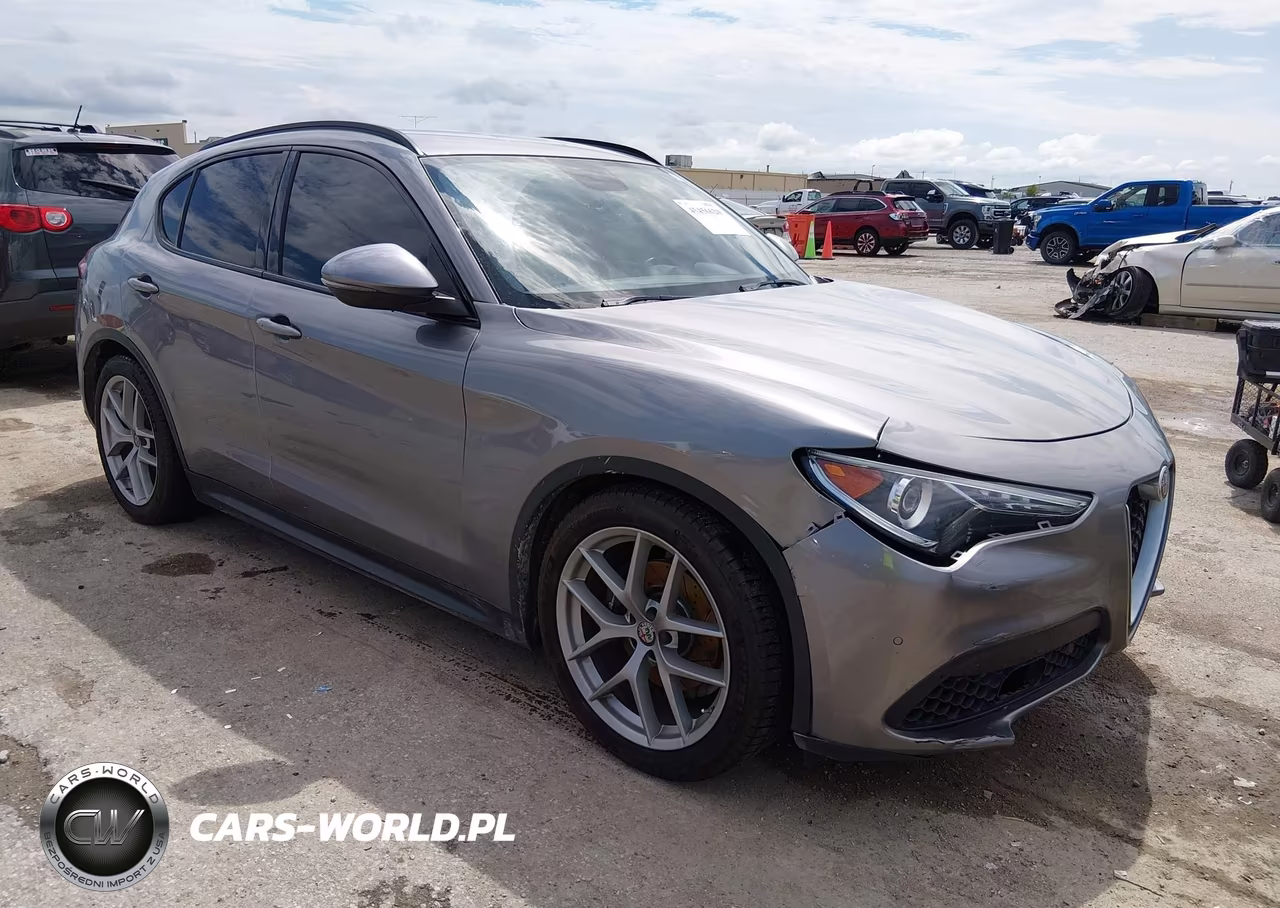 2018 Alfa Romeo Stelvio Ti Sport Awd VIN:ZASFAKNN2J7B79388 - 1