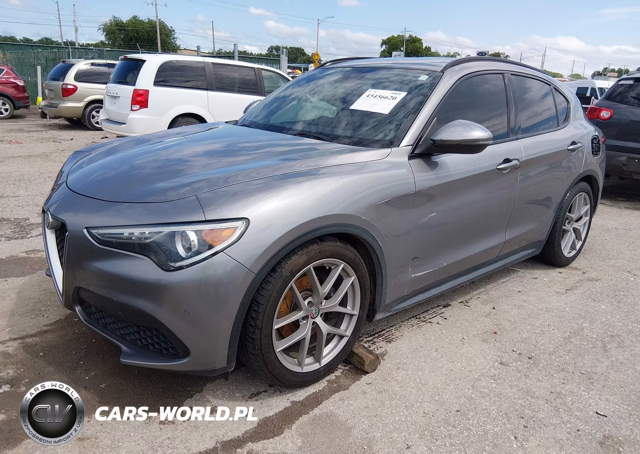 2018 Alfa Romeo Stelvio Ti Sport Awd VIN:ZASFAKNN2J7B79388 - 2