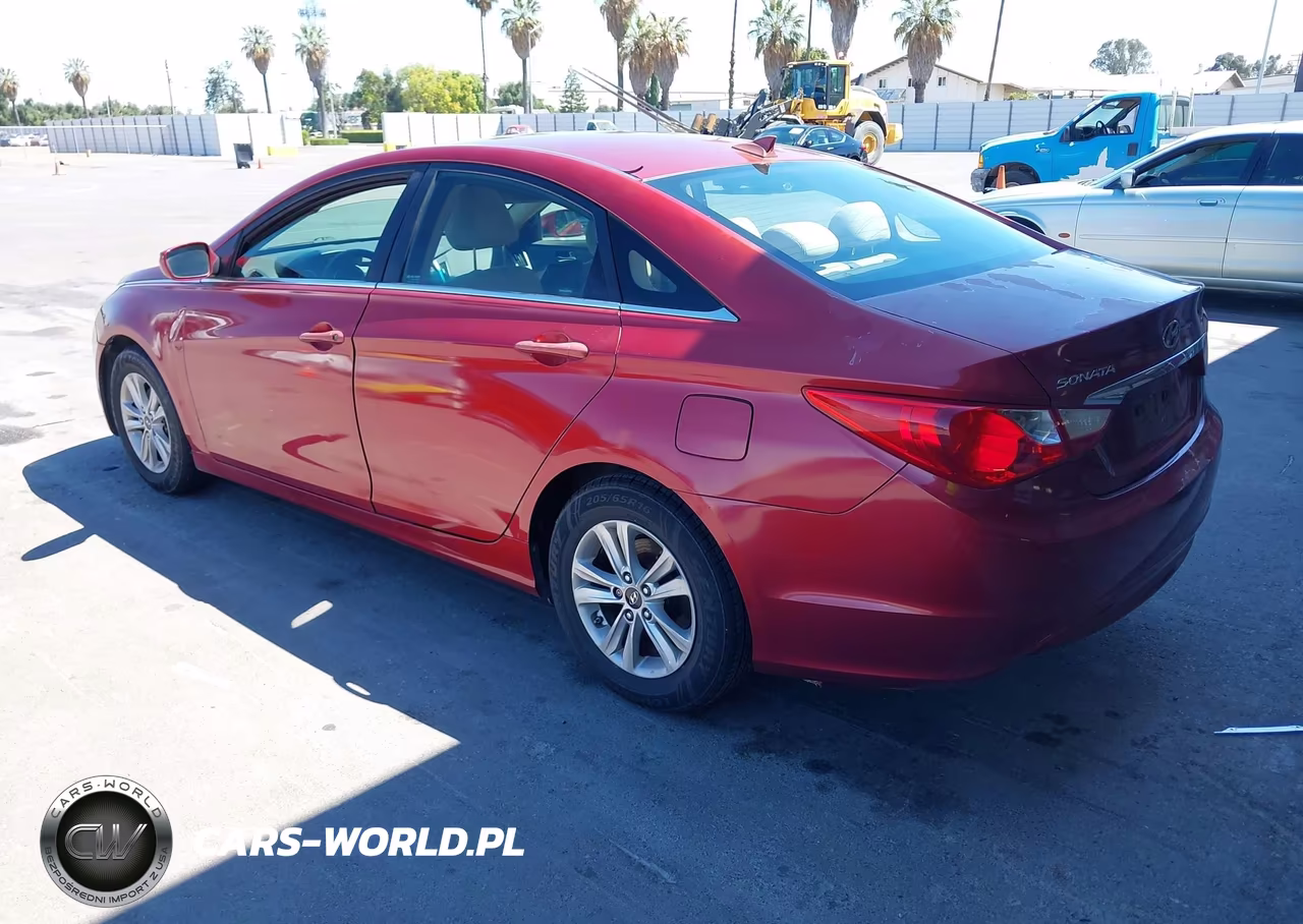 2013 Hyundai Sonata Gls VIN:5NPEB4AC7DH734949 - 3