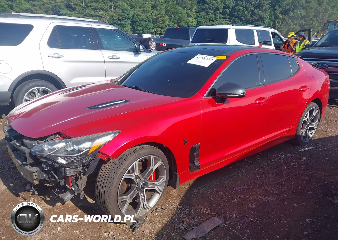2018 Kia Stinger Gt1 VIN:KNAE45LC7J6033358 - 2