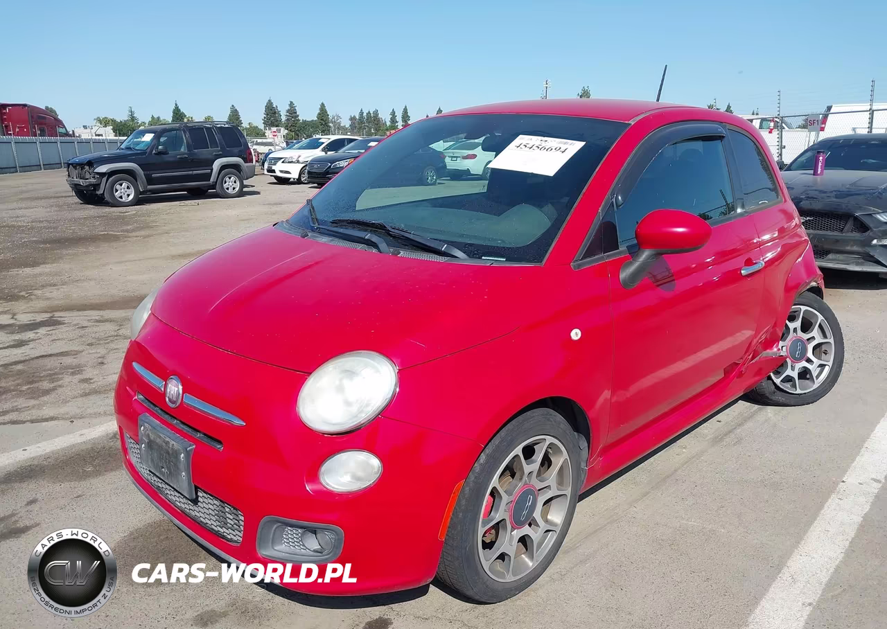 2015 Fiat 500 Sport VIN:3C3CFFBR5FT539188 - 2