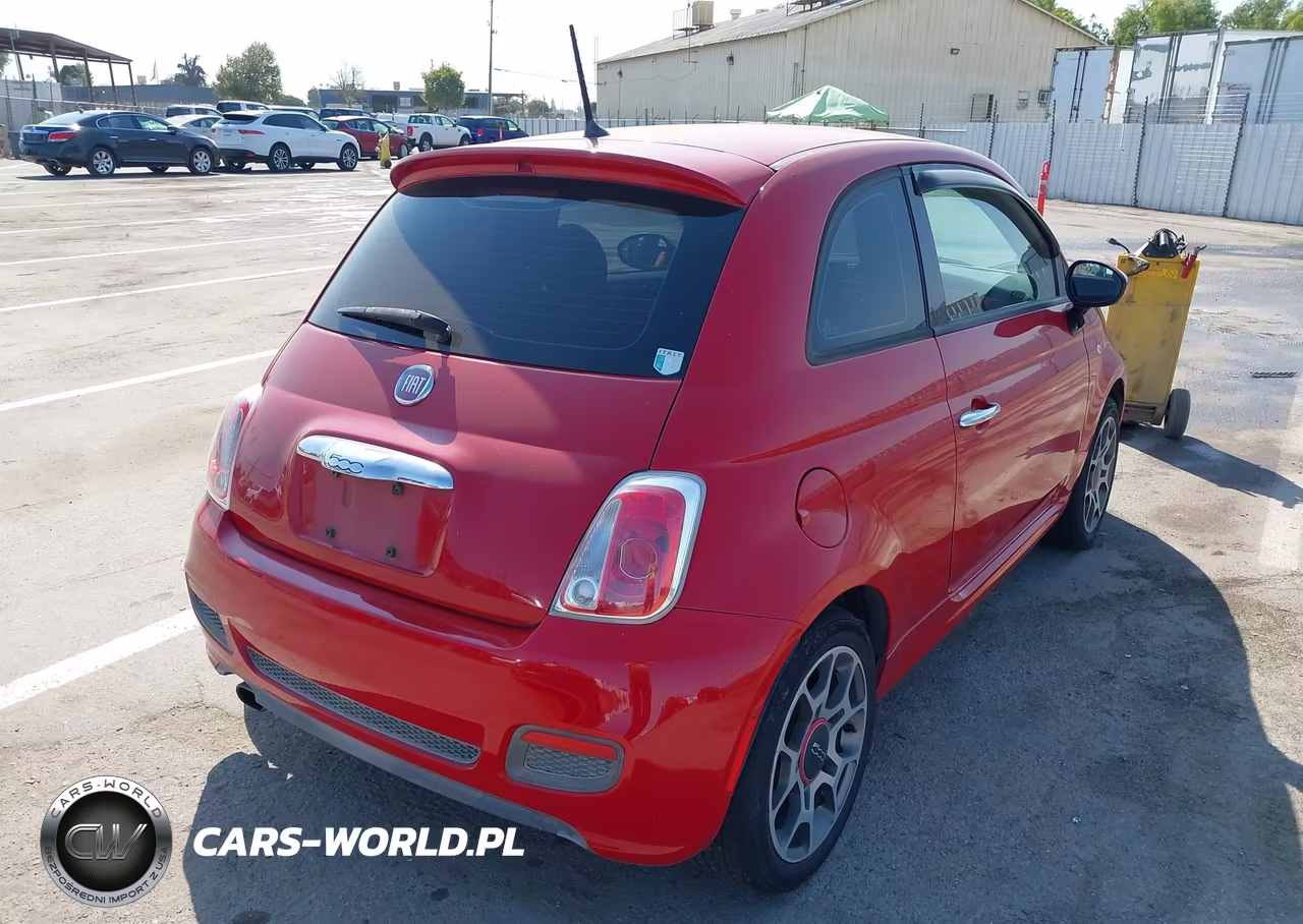 2015 Fiat 500 Sport VIN:3C3CFFBR5FT539188 - 4