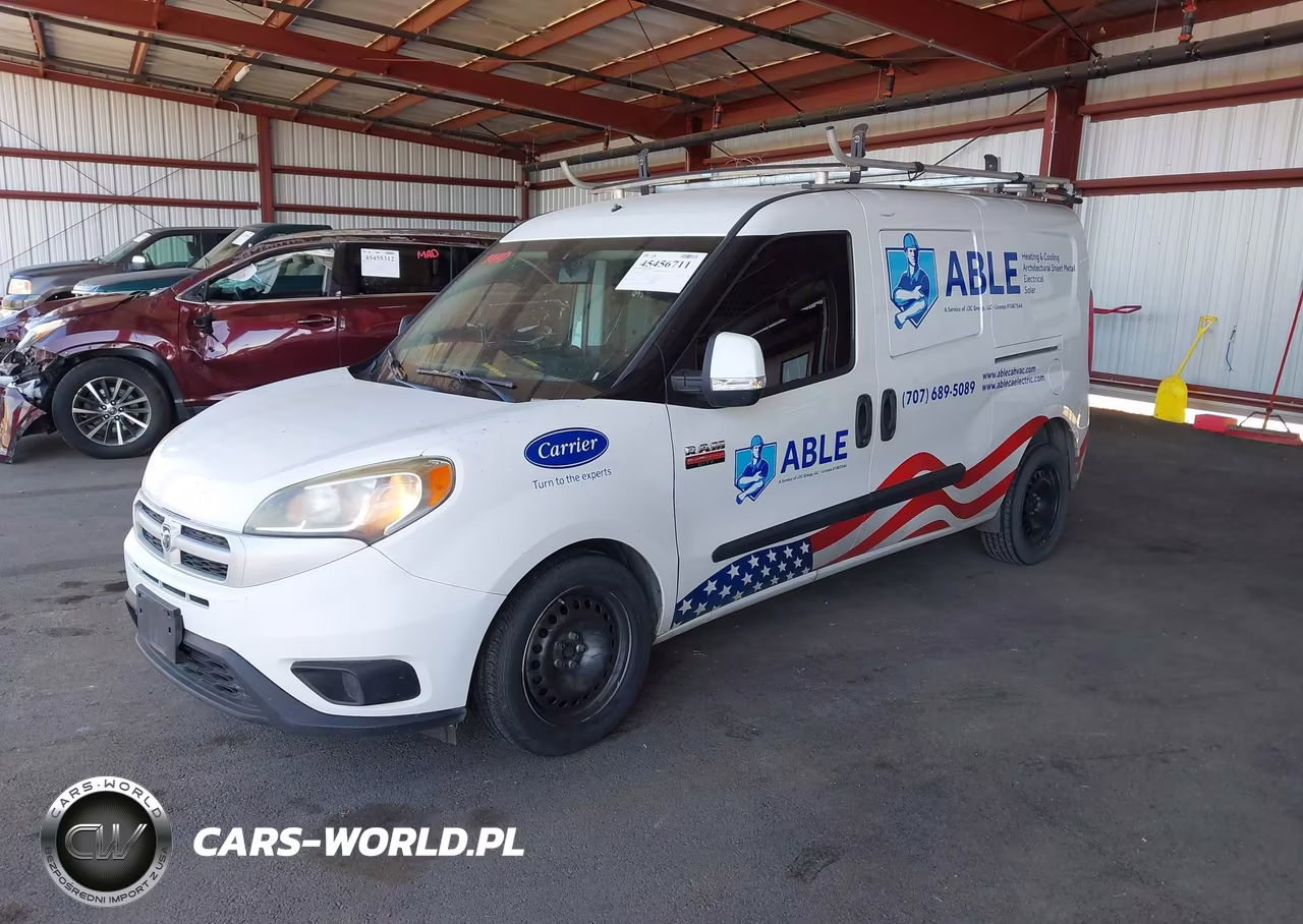 2016 Ram Promaster City Tradesman Slt VIN:ZFBERFBT4G6C19255 - 2