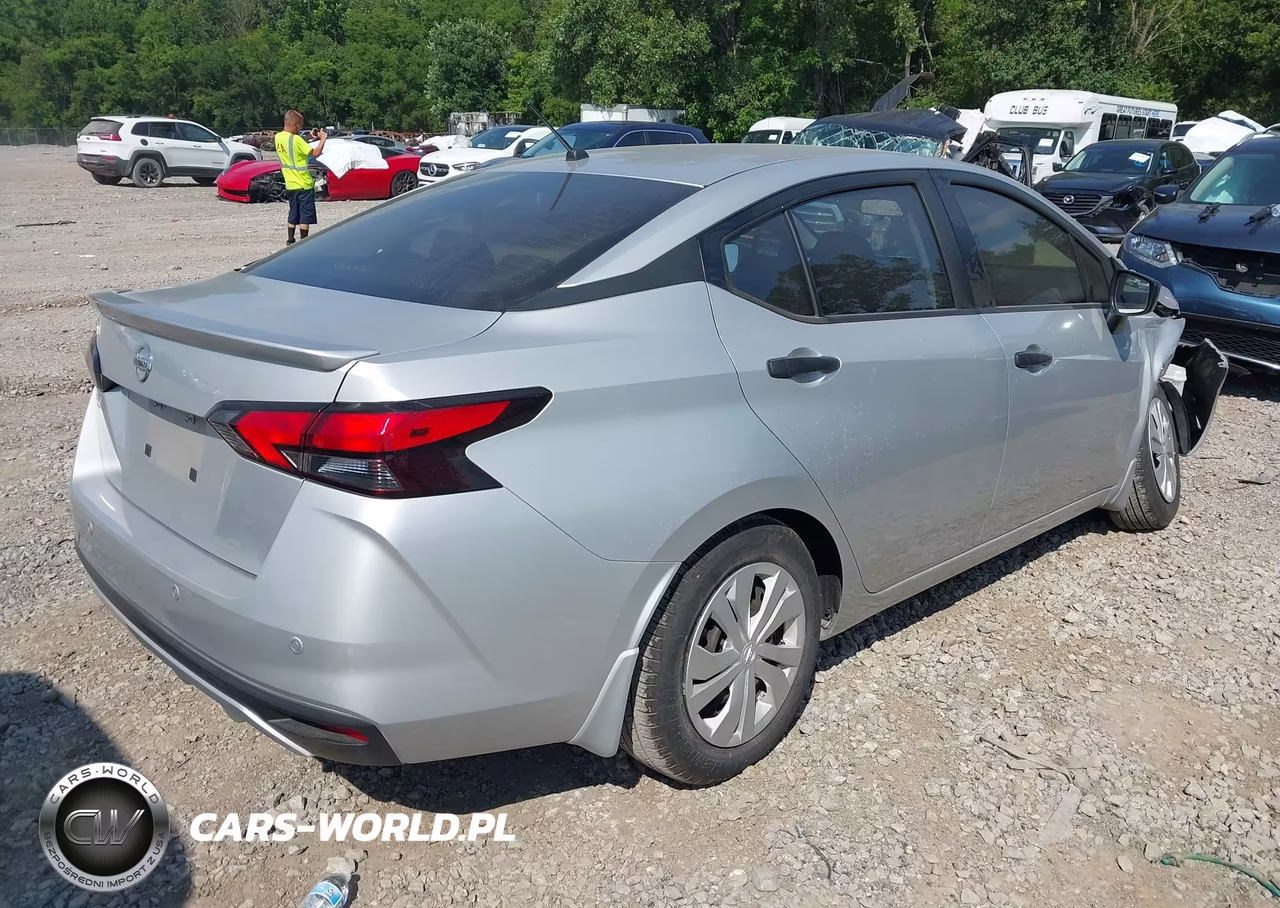 2020 Nissan Versa S Xtronic Cvt VIN:3N1CN8DV0LL828921 - 4