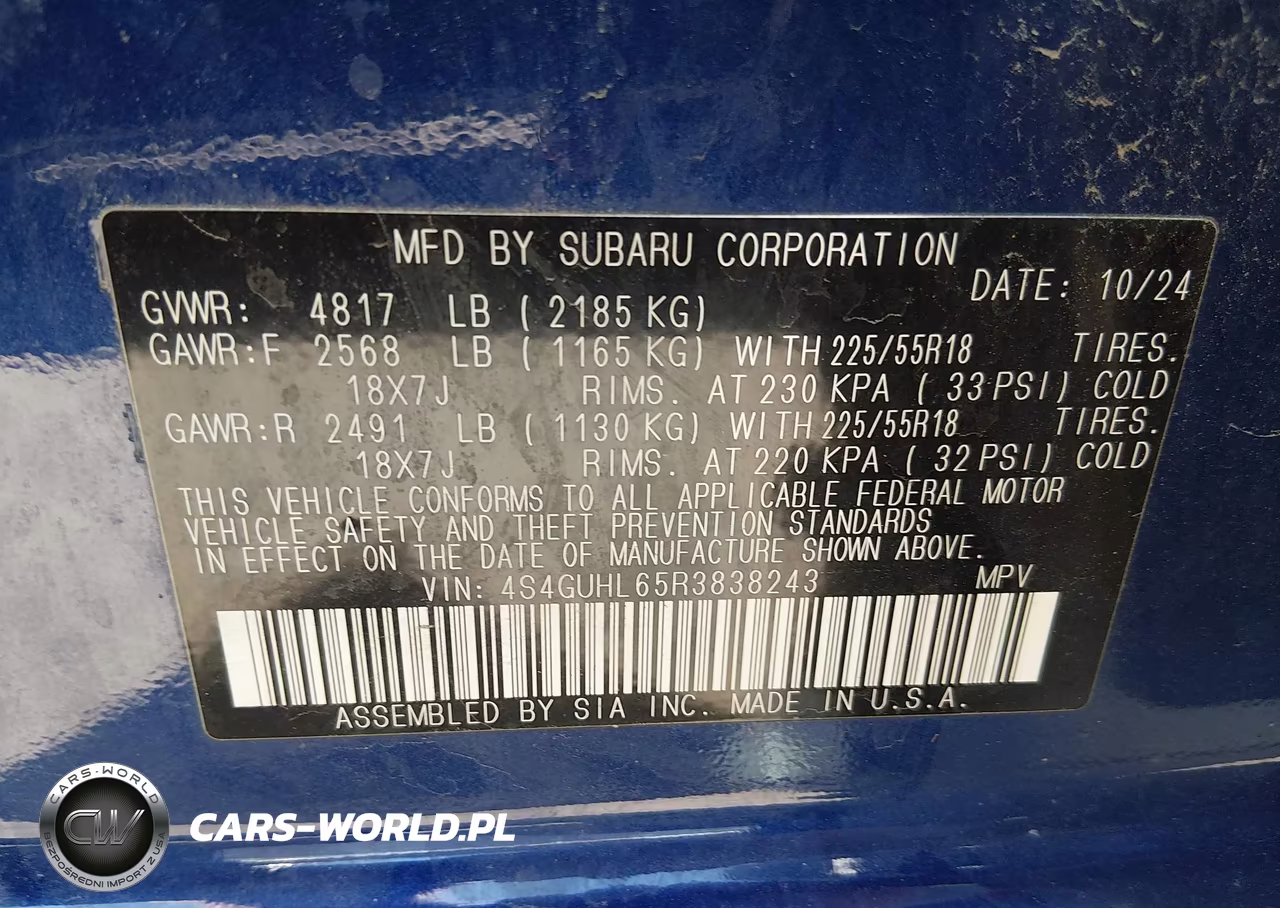 2024 Subaru Crosstrek Limited VIN:4S4GUHL65R3838243 - 9