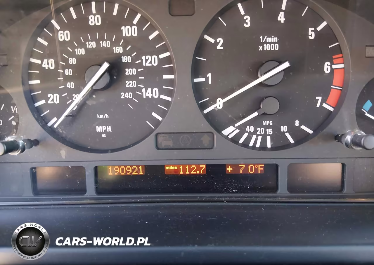 1998 BMW 540Ia VIN:WBADE6329WBW61927 - 7