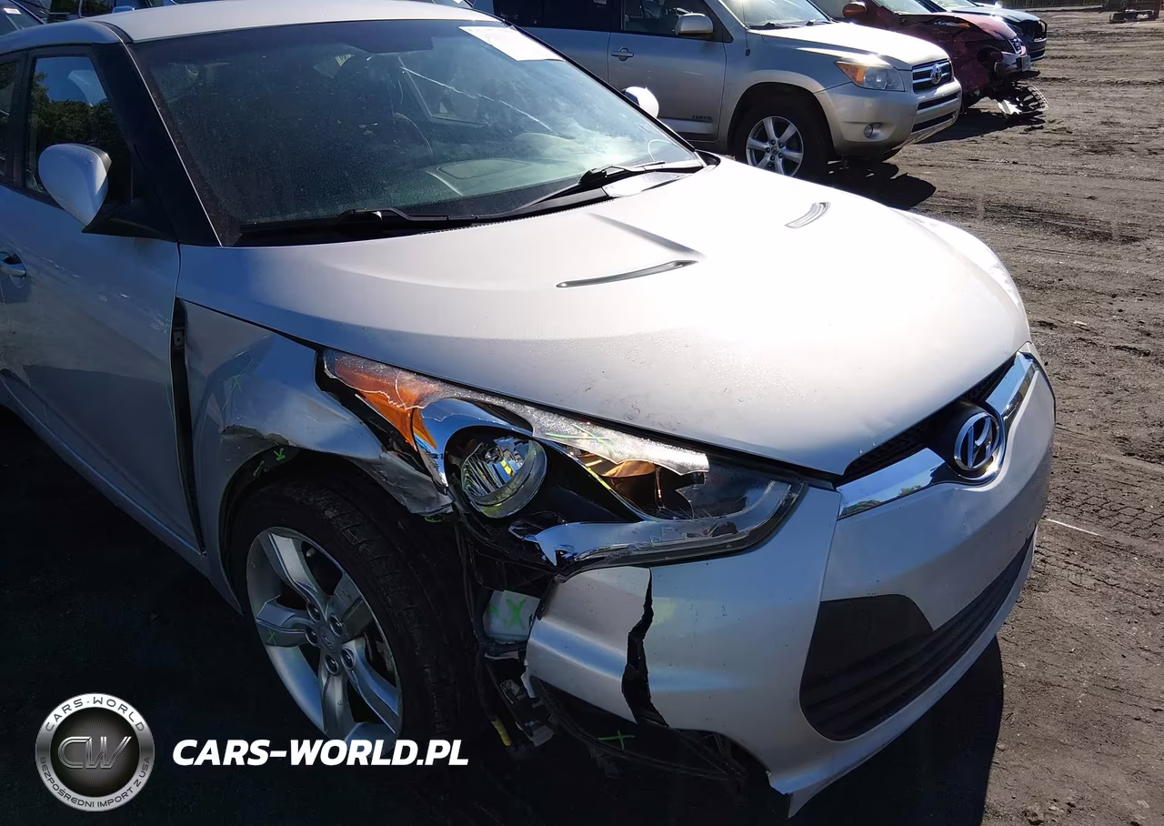 2014 Hyundai Veloster Base W-Black VIN:KMHTC6AD4EU211755 - 6