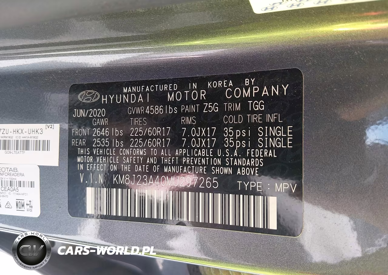 2021 Hyundai Tucson Se VIN:KM8J23A40MU297265 - 9