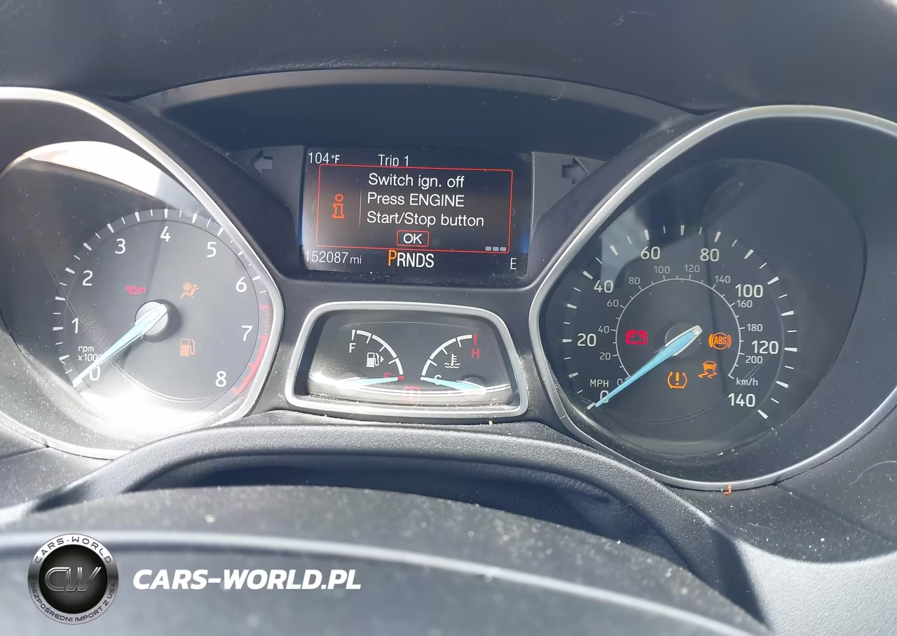 2015 Ford Focus Titanium VIN:1FADP3N29FL387265 - 7