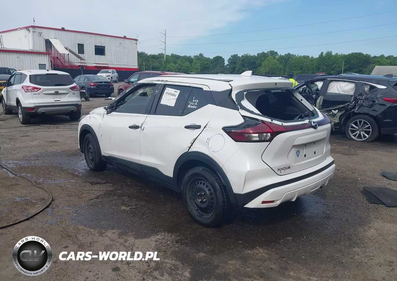 2021 Nissan Kicks S Xtronic Cvt VIN:3N1CP5BV6ML532136 - 3