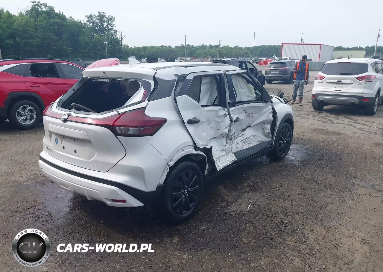 2021 Nissan Kicks S Xtronic Cvt VIN:3N1CP5BV6ML532136 - 4