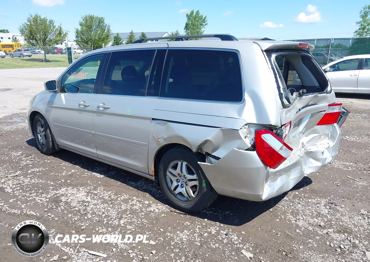 2006 Honda Odyssey Ex VIN:5FNRL384X6B405204 - 3