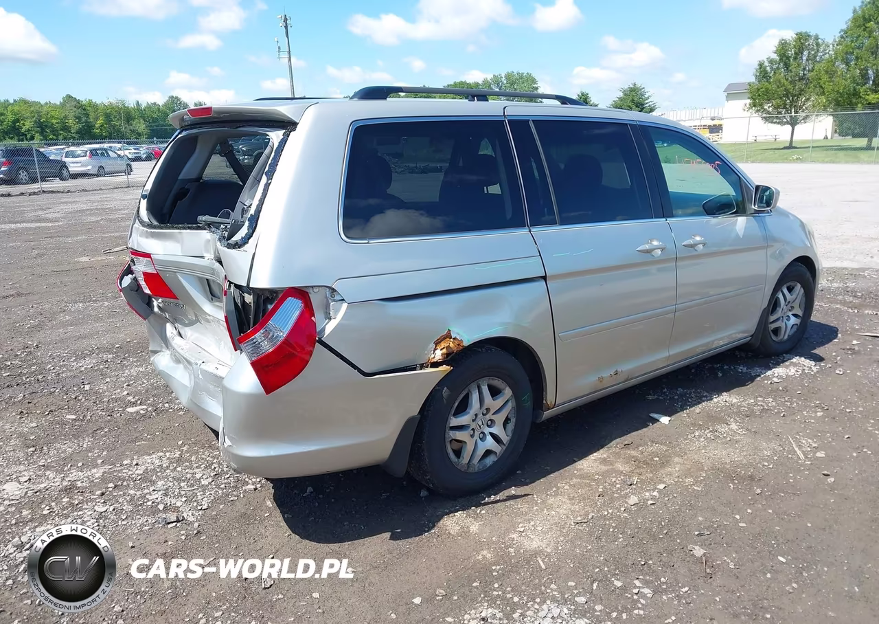 2006 Honda Odyssey Ex VIN:5FNRL384X6B405204 - 4
