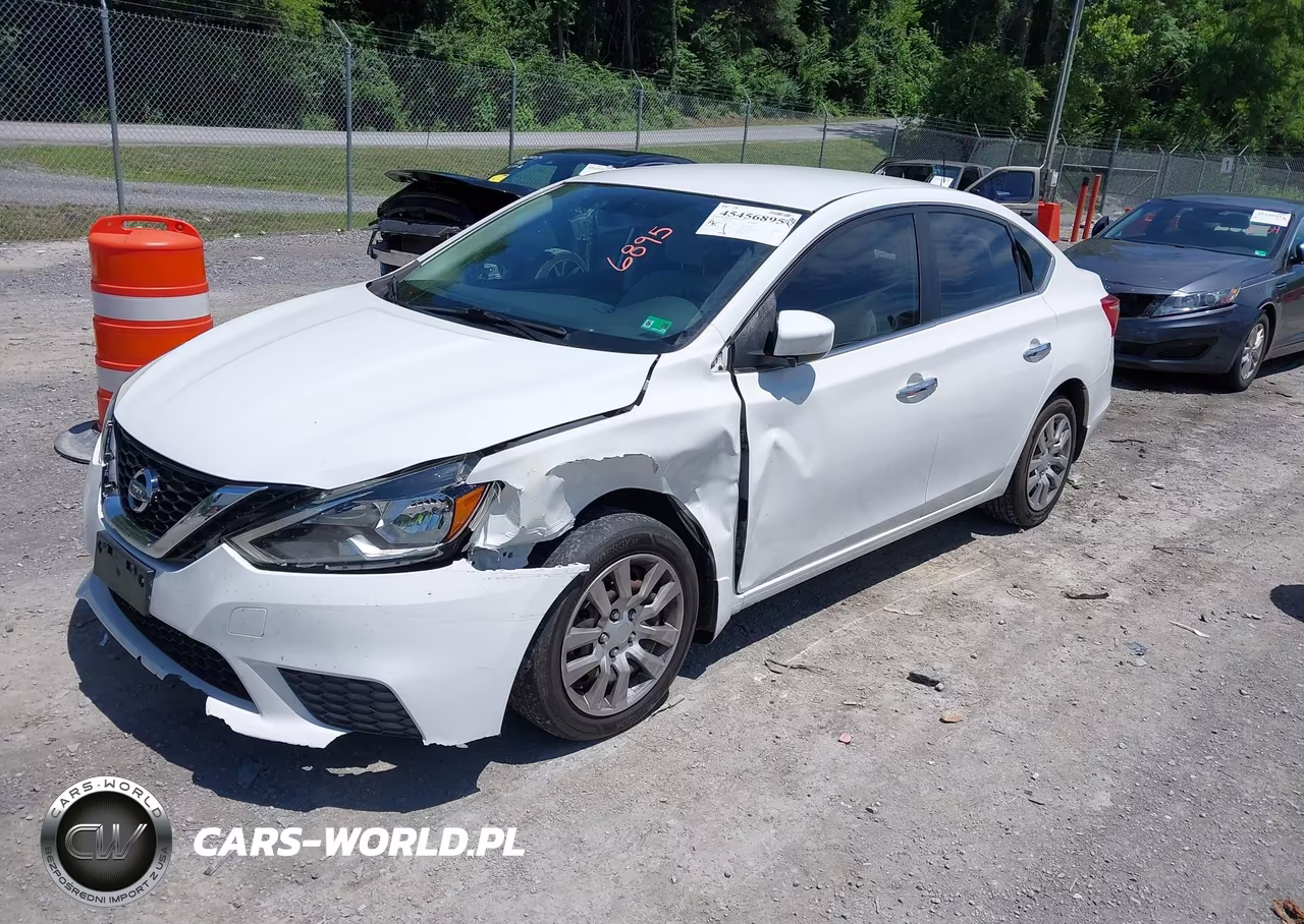 2016 NISSAN SENTRA S VIN:3N1AB7AP5GY281928 - 2