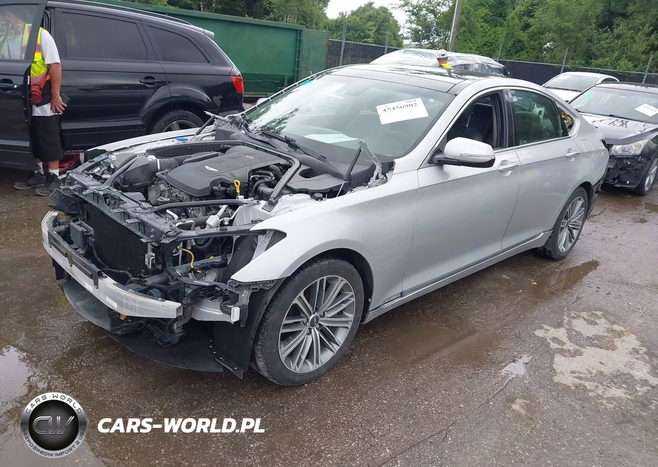 2018 Genesis G80 3.8 VIN:KMHGN4JE3JU250999 - 2