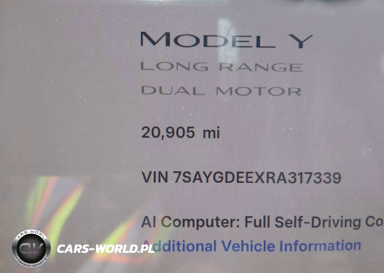 2024 Tesla Model Y Long Range Dual Motor All-Wheel Drive VIN:7SAYGDEEXRA317339 - 15